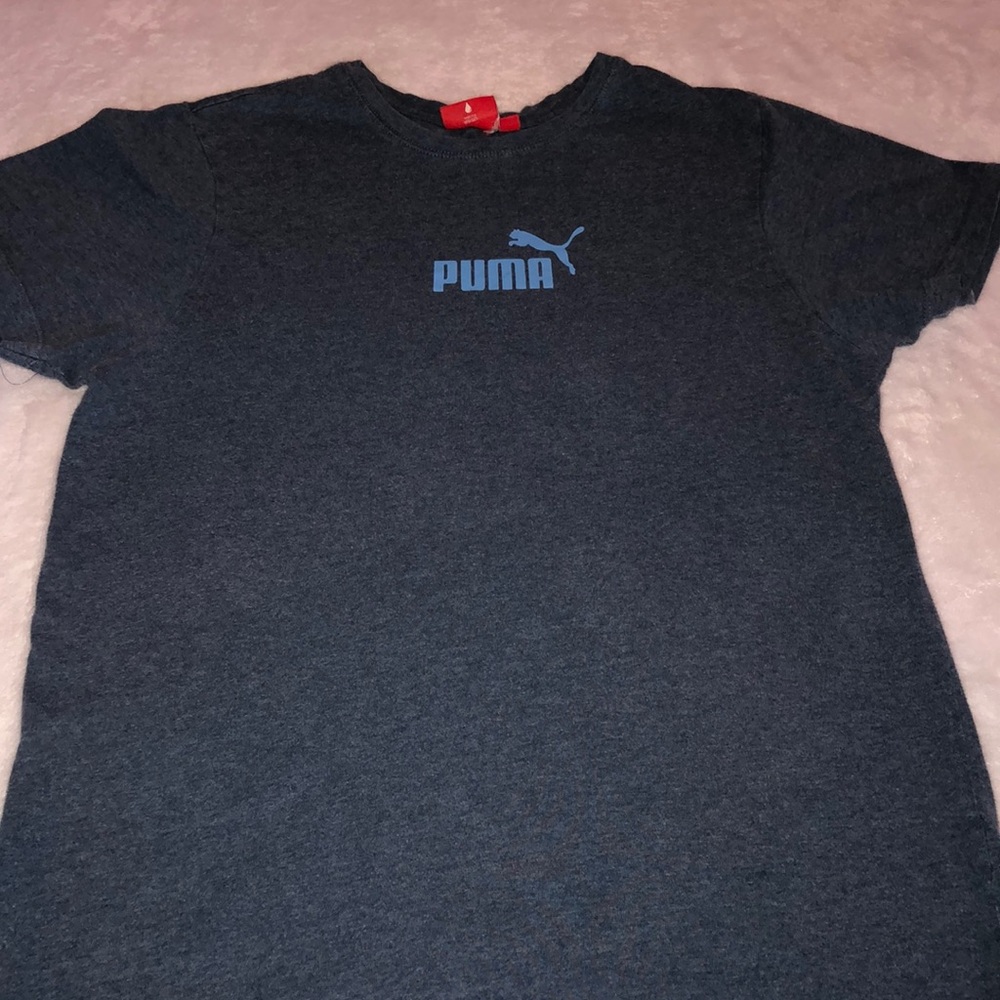 Puma T-shirt  color is denim color